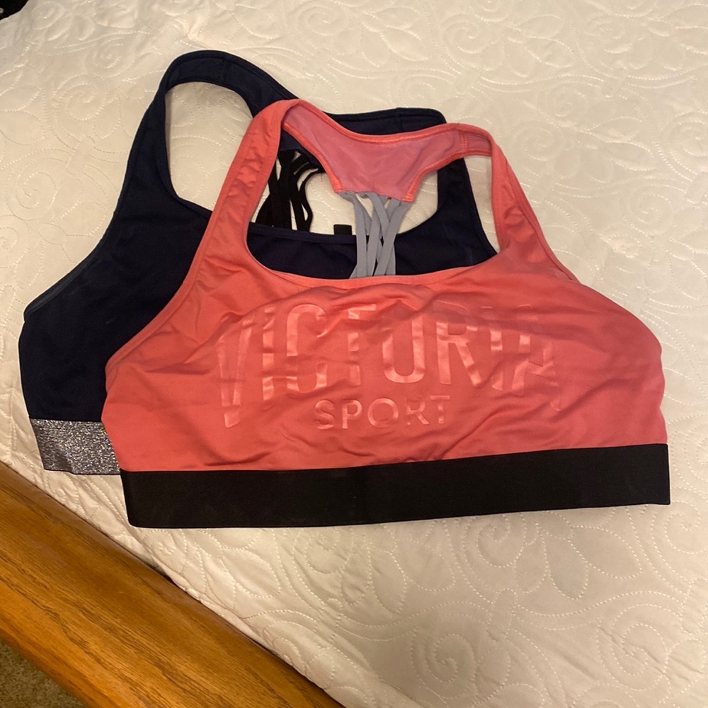 2 Victoria Secret Sports Bra Size L